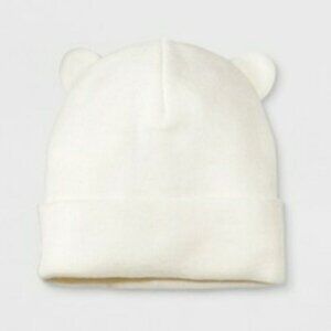Kids Cuffed Critter Beanie Cream Youth